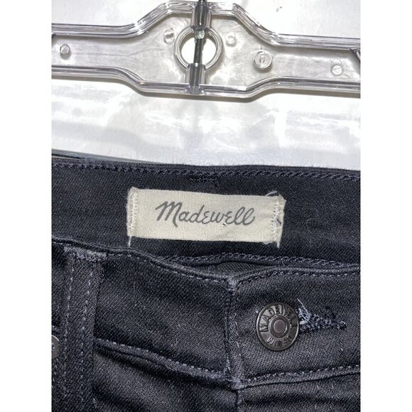 Madewell Womens Black10" high Rise Skinny Jeans Womens size 27 - Picture 3 of 11